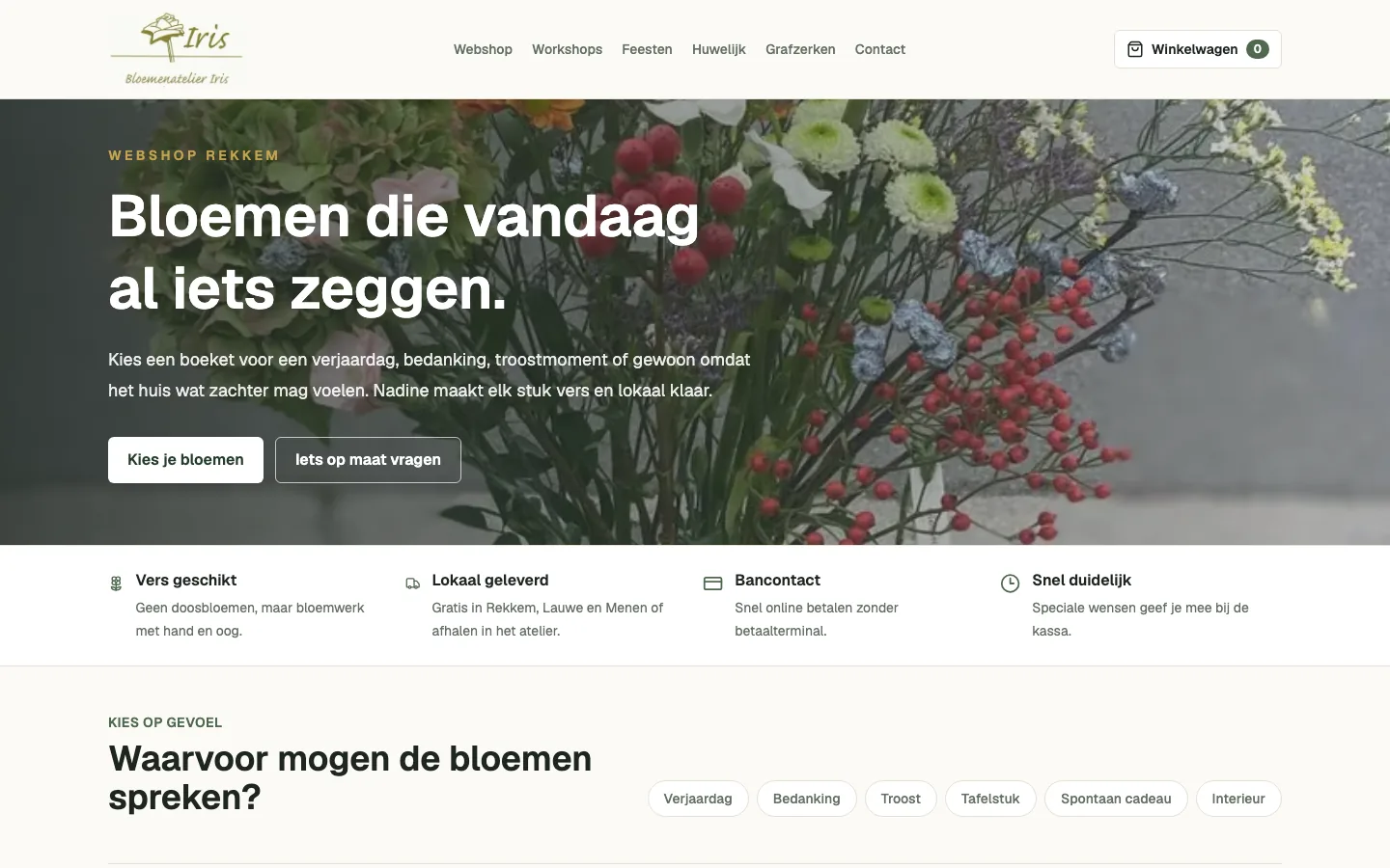 Een webshop die helpt kiezen